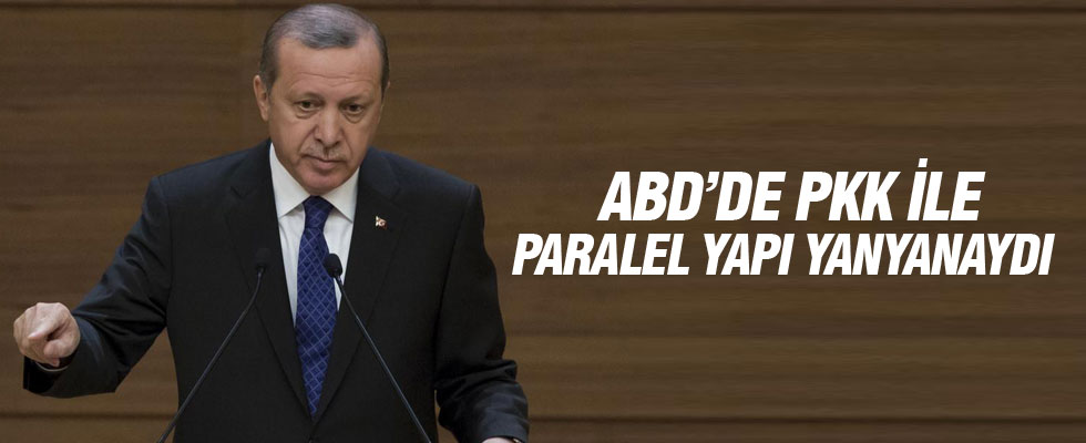 Cumhurbaşkanı Erdoğan: PKK, ASALA, ve paralel yapı yan yanaydı