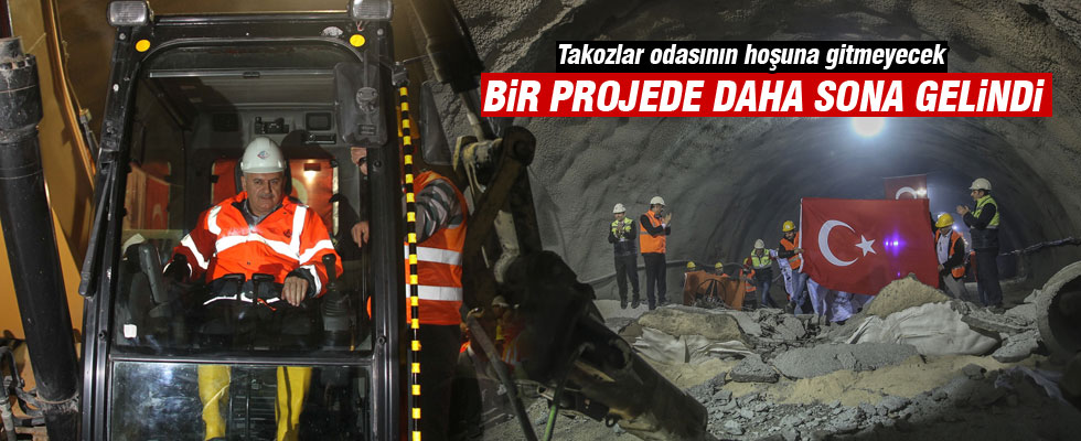 Ilgaz Dağı tünelinde 'Işık Göründü'