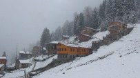 KAR SÜRPRİZİ - Rize'de Kış Geri Döndü