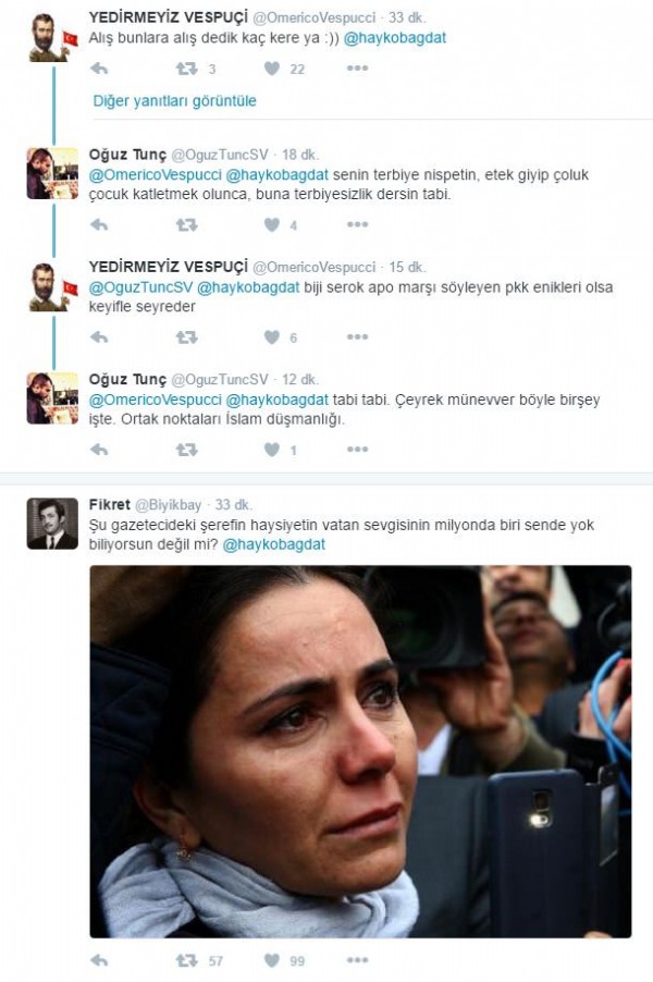 Hayko Bağdat Özel Harekatçıların tekbir getirmesini hazmedemedi