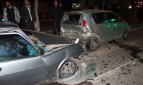 5 Aracın Karıştığı Kazada 6 Kişi Yaralandı