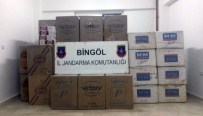 Bingöl'de 53 Bin Paket Kaçak Sigara Ele Geçirildi
