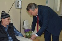 TIP DOKTORU - Doktor Başkan'dan Kanser Hastalarına Ziyaret