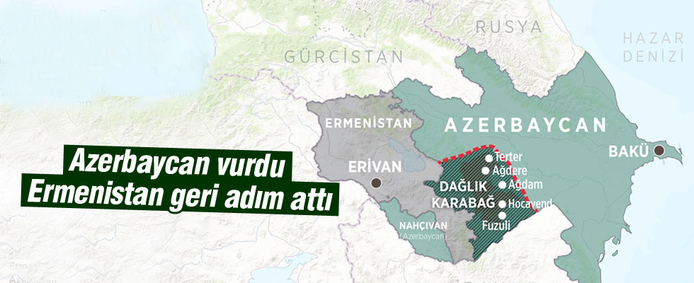 Azerbaycan ile Ermenistan arasında ateşkes