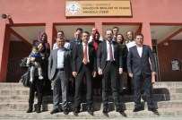 BAHÇECIK - Başkan Ayaz, Bahçecik Endüstri Meslek Lisesini Ziyaret Etti