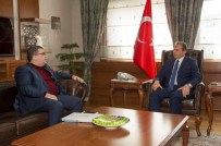 İBRAHIM TAŞYAPAN - Başkan Şensoy'dan Vali Taşyapan'a Ziyaret