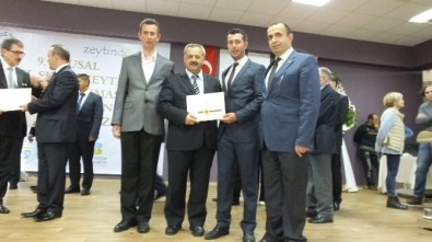 Burhaniye'de Belediye Zeytinyağına Altın Madalya