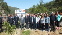 ERGUVAN AĞACI - Marmaris'te Şehit Polisler Anısına Hatıra Ormanı Oluşturuldu