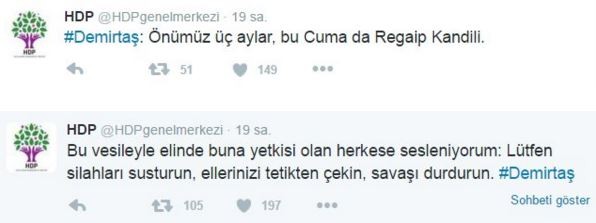 Demirtaş: Üç aylar geliyor operasyonları durdurun