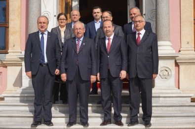 Başkan Albayrak Ve Teski Genel Müdürü Başa, Gürkan'ı Ziyaret Etti