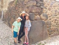GWYNETH PALTROW - Çocuklarını Peru'ya götürdü