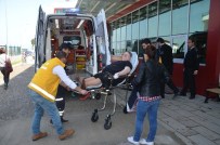 Fatsa'da Minibüs Yayaya Çarptı Açıklaması 1 Yaralı