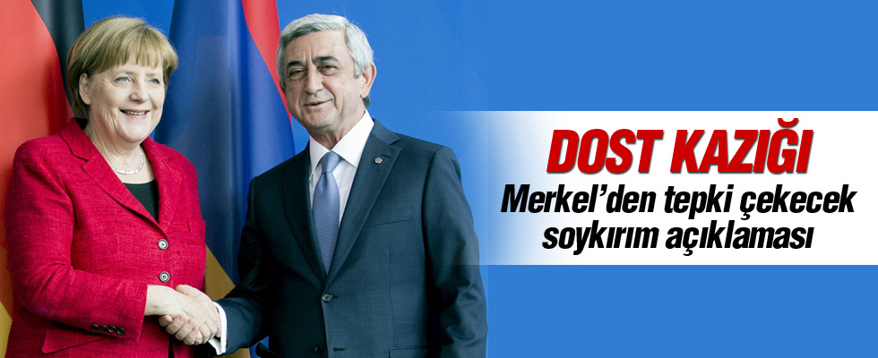 Merkel: Soykırım tasarısı Meclis'e geliyor