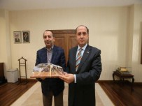 TEZHİP SANATI - YEDAŞ Genel Müdürü Türkoğlu'ndan Vali Çomaktekin'e Zyaret