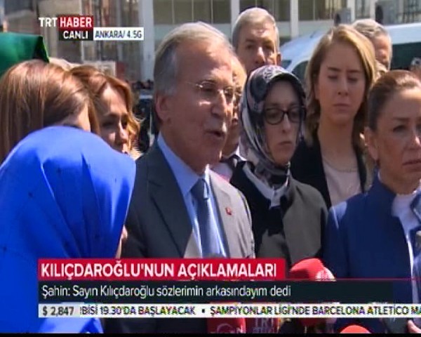 Şahin: Kılıçdaroğlu o koltuğa leke sürmüştür