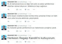 YAKIN KORUMA - Abdullah Gül'ün Koruma Ekibinde Yer Alan İki Bomba Uzmanı Nusaybin'de Şehit Oldu