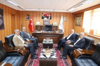 RAMAZAN AKSOY - Adıyamanlılar Vakfı'ndan Başkan Kutlu'ya Ziyaret