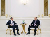 DAĞLIK KARABAĞ - Aliyev Rus Dışişleri Bakanını Kabul Etti