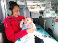 AMBULANS HELİKOPTER - Ambulans Helikopterler 8 Aylık Bebek İçin Seferber Oldu