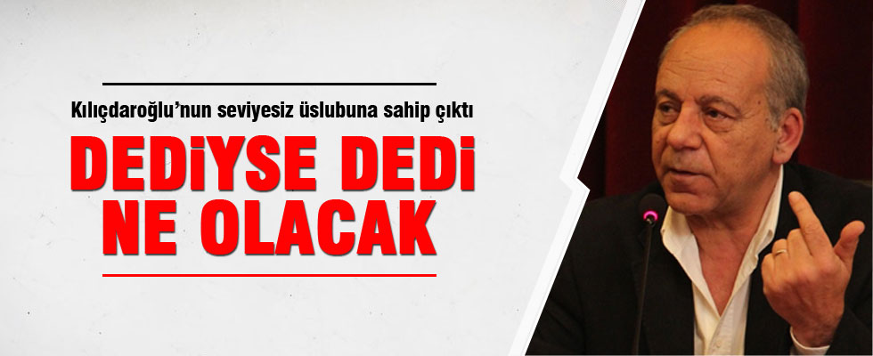 Bekir Coşkun, Kılıçdaroğlu'na sahip çıktı