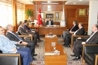 SAMI AYDıN - İl Genel Meclisi Üyelerinden, Başkan Aydın'a Ziyaret