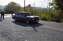 KOCAÖZ - Ortaca'da Otomobille, Motosiklet Çarpıştı; 1 Yaralı
