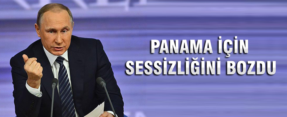 Putin'den 'Panama belgeleri'ne karşı müzik enstrümanlı savunma