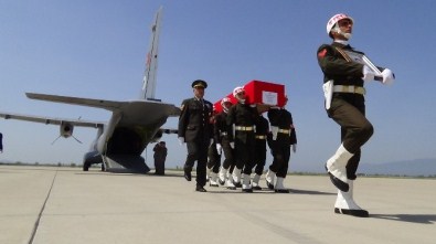 Şehit Uzman Çavuşun Cenazesi Edremit'e Getirildi