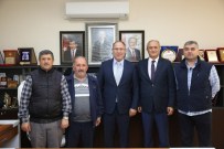 HASAN ALIŞAN - SESOB Başkanı Alişan'dan, Başkan Aydın'a Ziyaret