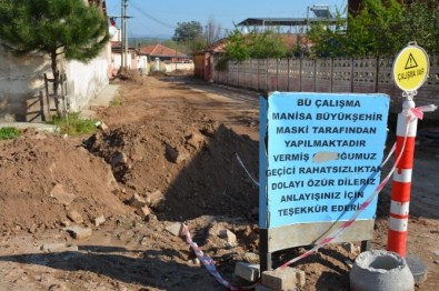 Ahmetli'ye Kanalizasyon Hamlesi