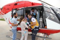 AMBULANS HELİKOPTER - Ambulans Helikopter 20 Aylık Bebek İçin Havalandı