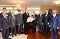 KUTLU DOĞUM - İl Müftüsü Melek'ten Vali Çakacak'a Kutlu Doğum Haftası Ziyareti