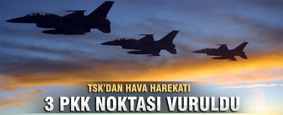 TSK'dan Kandil'e hava harekatı