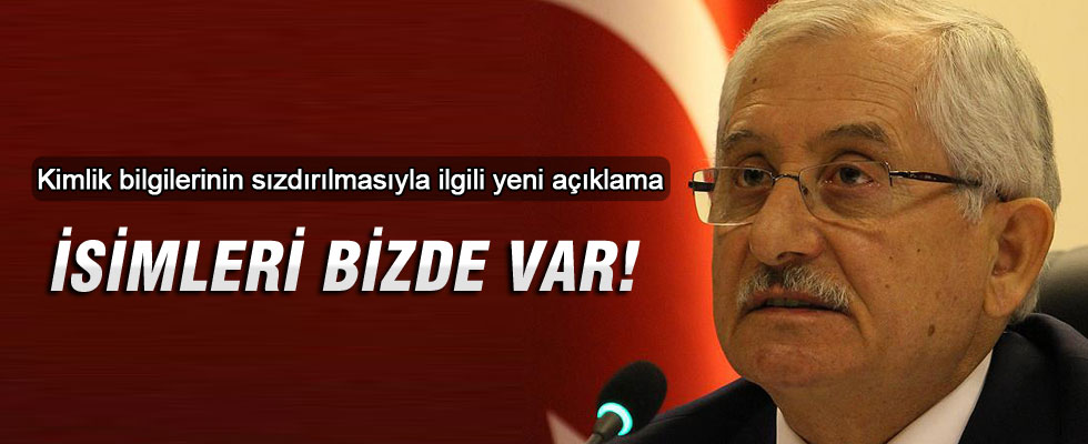 YSK Başkanı Güven'den yeni açıklama