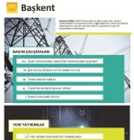 BAŞKENT ELEKTRIK DAĞıTıM - Başkent EDAŞ, 6 İlde Bakım Çalışmalarına Devam Ediyor
