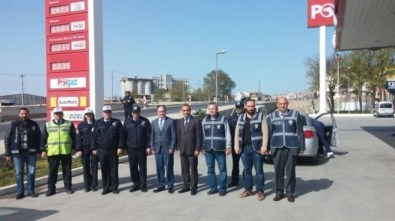 Malkara Kaymakamı Osman Altın, Polis Ve Jandarma Uygulamasını İzledi