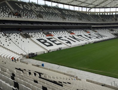 Vodafone Arena'da Cumhurbaşkanı ile müthiş açılış