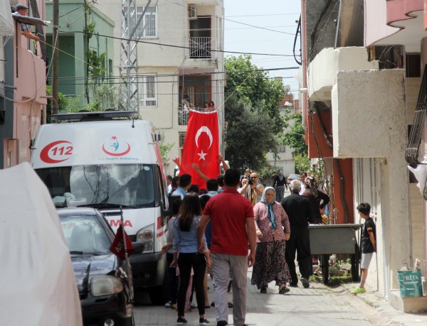 Şehit eşinin ağıdı yürekleri dağladı
