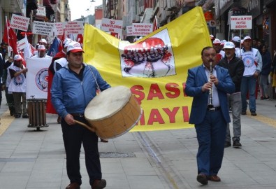 1 Mayıs İşçi Bayramı Giresun'da Kutlandı