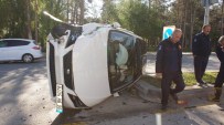 FATMA ÖZDEN - Başkent'te Trafik Kazası Açıklaması 4 Yaralı