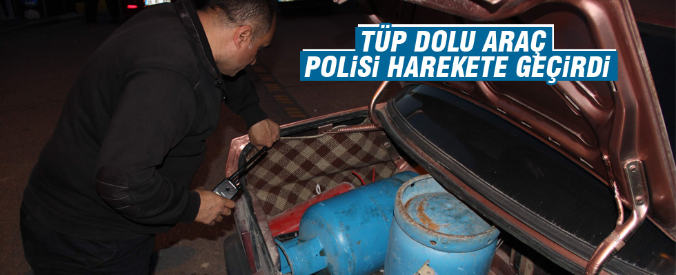 Polisi harekete geçiren araç