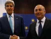 Çavuşoğlu, Kerry ile Suriye'yi görüştü