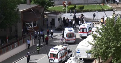 Gaziantep Emniyet Müdürlüğü önünde patlama!