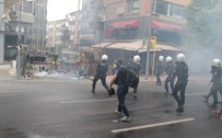METROBÜS İSTASYONU - Mecidiyeköy'de Eylemcilere Müdahale