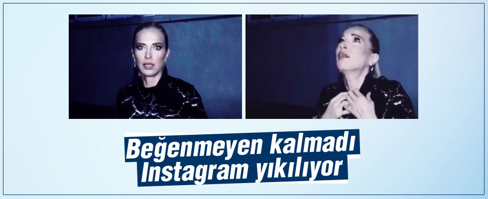 Burcu Esmersoy videosuyla olay yarattı!