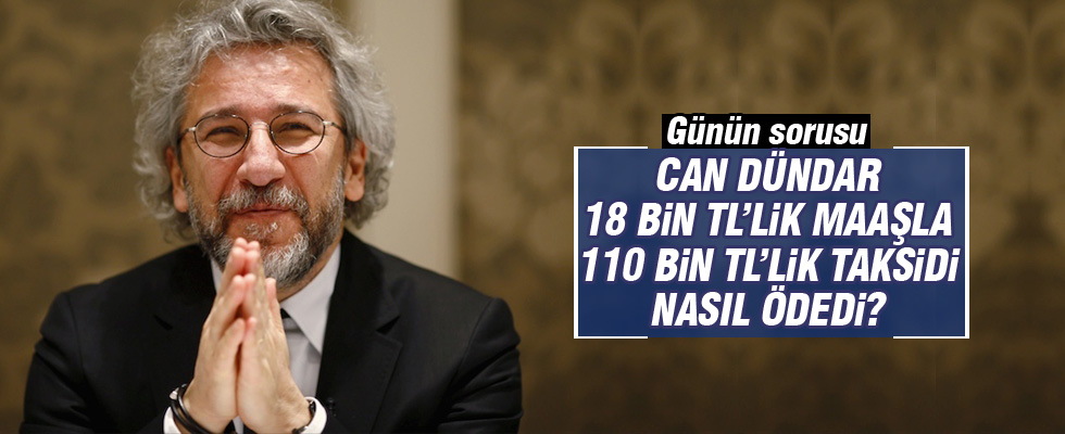 Can Dündar'a faizsiz 'Gezi kredisi'