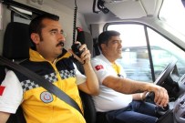 TEPE LAMBASI - Gaziantep'te 112 Ambulanslarına Fermuar Tatbikatı
