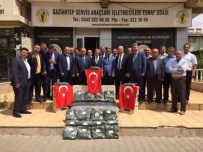 SERVİSÇİLER ODASI - Gaziantepli Servisçilerden Anlamlı Yardım