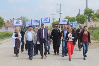 İnönü'de 'Sağlıklı Yaşam' Yürüyüşü
