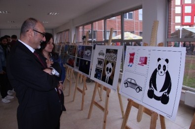 Öğrencilerden 'Dijital İllüstrasyon' Sergisi